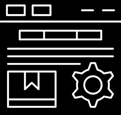 Product Management Glyph Icon