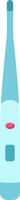Light blue bottle with white label and red circle promoting healthy lifestyle and hydration, perfect for representing freshness and well being vector