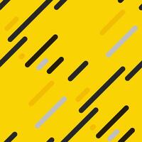 Dynamic abstract background with diagonal lines in yellow, black, and gray. Perfect for modern designs, presentations, and website banners. The vibrant color palette evokes energy and speed. vector