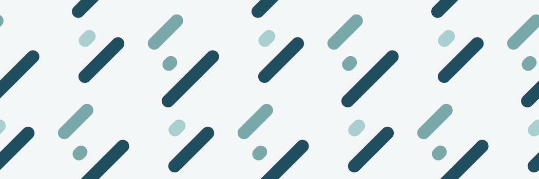 resumen geométrico modelo presentando verde azulado y oscuro verde azulado redondeado rectángulos y círculos en un blanco antecedentes. vector