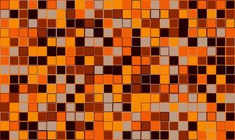 Abstract mosaic pattern in warm autumnal hues. A vibrant, textured background ideal for website design, print projects, or presentations needing a modern, energetic feel. vector