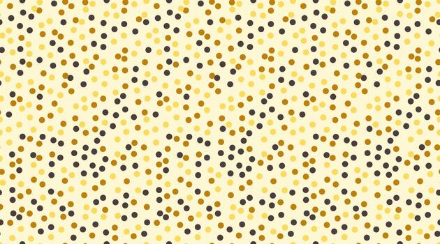 elegante oro y negro polca punto modelo. Perfecto para antecedentes, texturas, o festivo diseños sutil aún sofisticado, esta repitiendo motivo evoca celebracion y estilo. vector