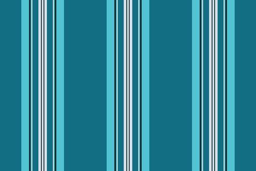 Seamless teal and aqua striped pattern. Perfect for textile design, website backgrounds, or any project needing a clean, modern, and stylish vertical stripe texture. vector