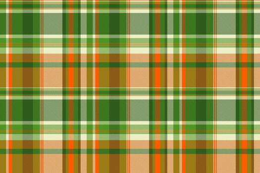 habitación tartán sin costura controlar, ventana tela tartán textil. dibujo textura modelo antecedentes en verde y brillante colores. vector