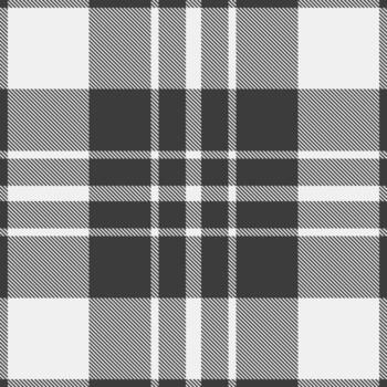 Elegant grayscale plaid pattern. Perfect for textile design, website backgrounds, or adding a touch of classic style to any project. vector