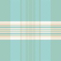 Elegant teal and beige plaid pattern. Perfect for textile design, website backgrounds, or crafting projects. This subtle yet stylish design evokes feelings of calmness and sophistication. vector