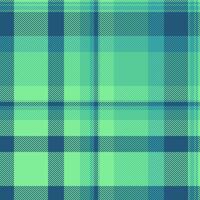Seamless pastel green and teal plaid pattern. Perfect for textile design, website backgrounds, or crafting projects. This refreshing, modern texture evokes feelings of calmness and serenity. vector