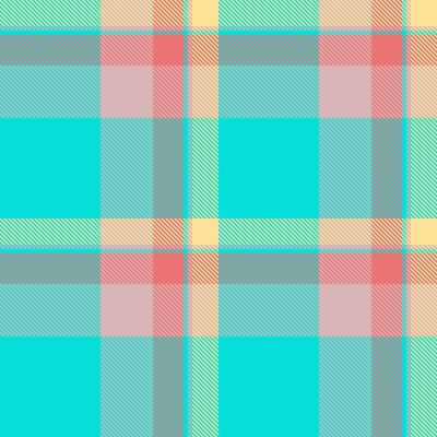 Vibrant pastel plaid pattern. Perfect for textile design, website backgrounds, or cheerful branding. This cheerful, seamless texture evokes feelings of spring and summer.