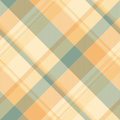 Frame fabric seamless, tablecloth tartan texture background. Soft pattern textile check plaid in light and orange colors.