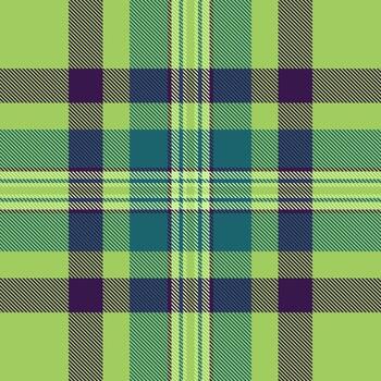 Diwali pattern plaid tartan, refresh seamless texture. Nice background textile check fabric in green and cyan colors. vector