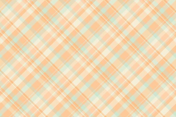 Famous pattern fabric, lumberjack tartan seamless textile. Cultural background texture check plaid in light and orange colors.