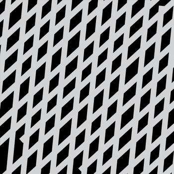 Diagonal Diamond Grid Pattern in Monochrome Style vector