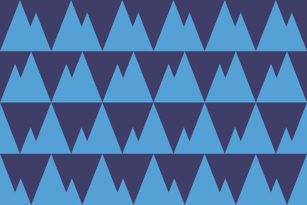 Abstract blue pattern triangles background