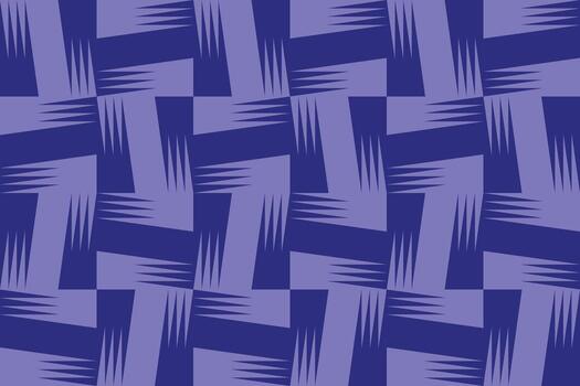 Abstract blue triangles checkered pattern vector