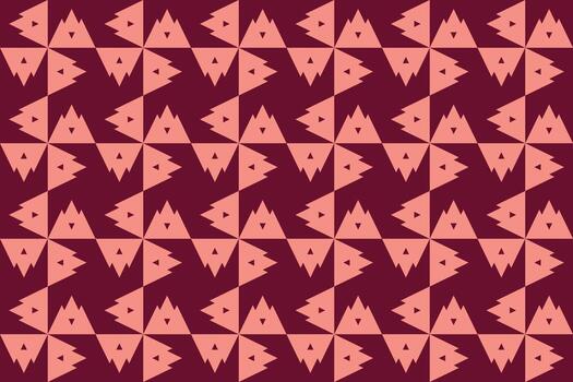 resumen modelo con rojo y rosado triangulos vector