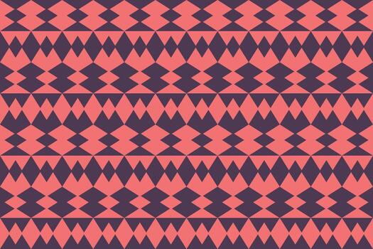 triángulo rojo púrpura geométrico modelo vector