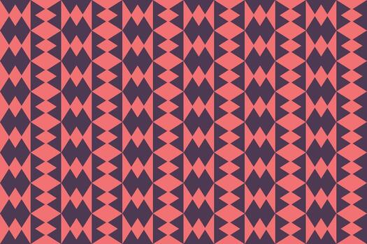 triángulo rojo y púrpura geométrico modelo vector