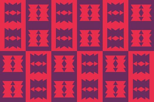 resumen rojo y púrpura modelo con triangulos vector