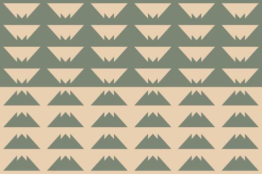 pattern with triangles and mountains vector