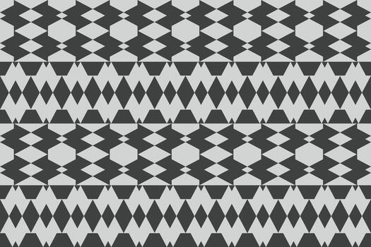 Abstract black and gray geometric pattern vector