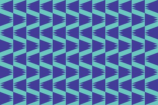 Abstract blue green pattern with triangles vector