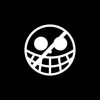 Stylized Pirate Skull Emblem with Eye Patch vector