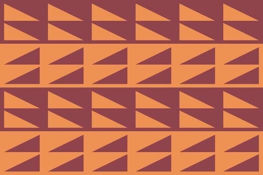 Abstract brown pattern with triangles on it vector