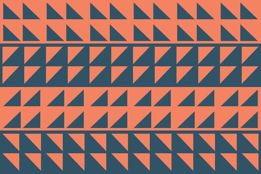 un modelo con triangulos en un naranja antecedentes vector