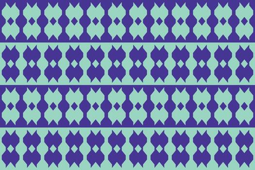 Abstract blue and green pattern with a diagonal design vector