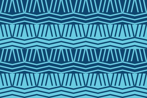 blue pattern with geometric shapes