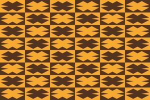 An orange and brown pattern with a diagonal design vector