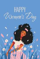 Happy Women's Day illustration vector