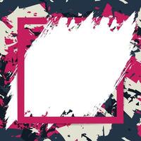 Artistic decorative frame design vector