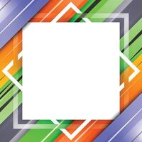 Colorful geometric design background vector