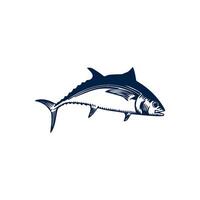 Tuna fish. illustration of a tuna fish isolated on white background. vector