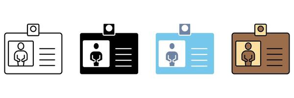 BADGE concept line icon. Simple element illustration. vector