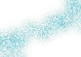 Blue dotted abstract background vector
