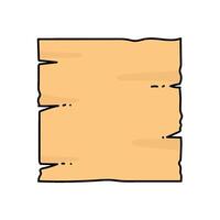 vintage parchment hand drawn color illustration vector