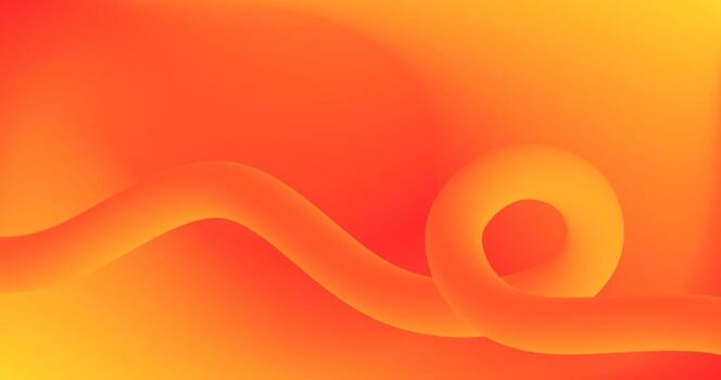 Gradient Abstract orange background with Pipe Shape And Copy space illustration advertisement presentation vector