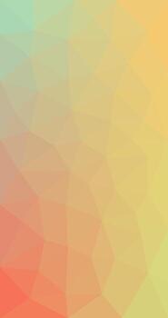 Abstract Low Polygon Triangular Geometric Background Orange Mosaic Pattern Template Repeating Style Vertical Design Backdrop vector