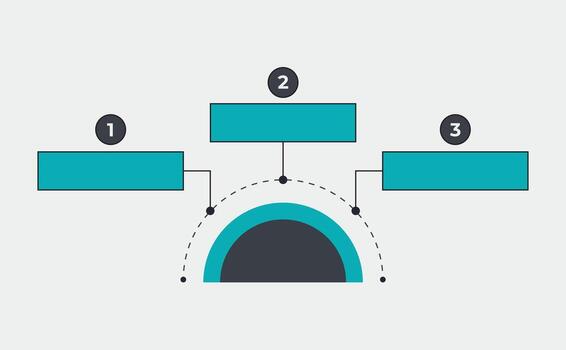 Design template flowchart process unique vector