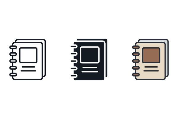 notepad set icons pack