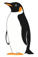 Majestic Emperor Penguin Standing Proudly in a Cold Natural Habitat Surrounded by Wildlife and Nature's Beauty png