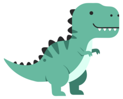Cartoon Dinosaur Character Design for Prehistoric Fun and Childhood Imagination, Perfect for Kids' Projects and Educational Content png