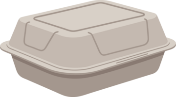 Eco-Friendly Disposable Takeout Container for Meals Sustainable Packaging Solution for Food Delivery and Takeout Services png