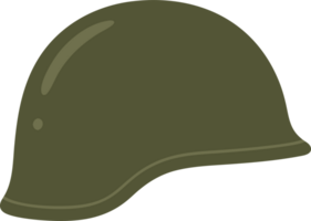 Green Army Helmet for Soldier Protection During War and Defense Operations png