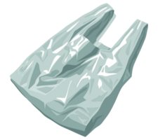 Environmental Pollution Issue Highlighted by an Empty Plastic Bag as Waste and Trash Depicting Consequences of Human Actions on Nature png