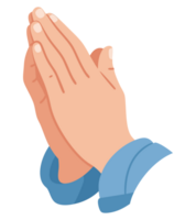 Hands Together in a Respectful Gesture Symbolizing Prayer, Gratitude, and Reflection in a Calm and Peaceful Setting png