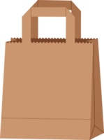 Eco-Friendly Brown Paper Bag for Retail Use Sustainable Packaging Solution for Groceries and Accessories Shopping png