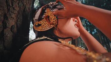 Javanese Dancer Showing Anguish and Sorrow video